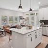 Well-lit kitchen with ample counter space